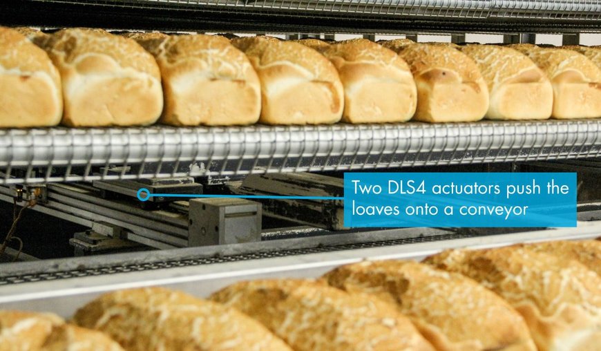 HepcoMotion’s ‘Fit and Forget’ Actuators Provide a Low Maintenance Solution in a High Duty Bread Manufacturing Application